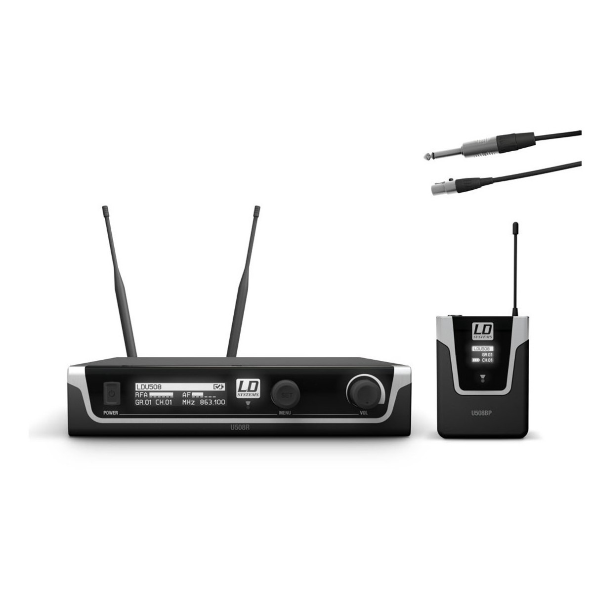 LD Systems U508 BPG Single Transmitter Guitar Wireless System