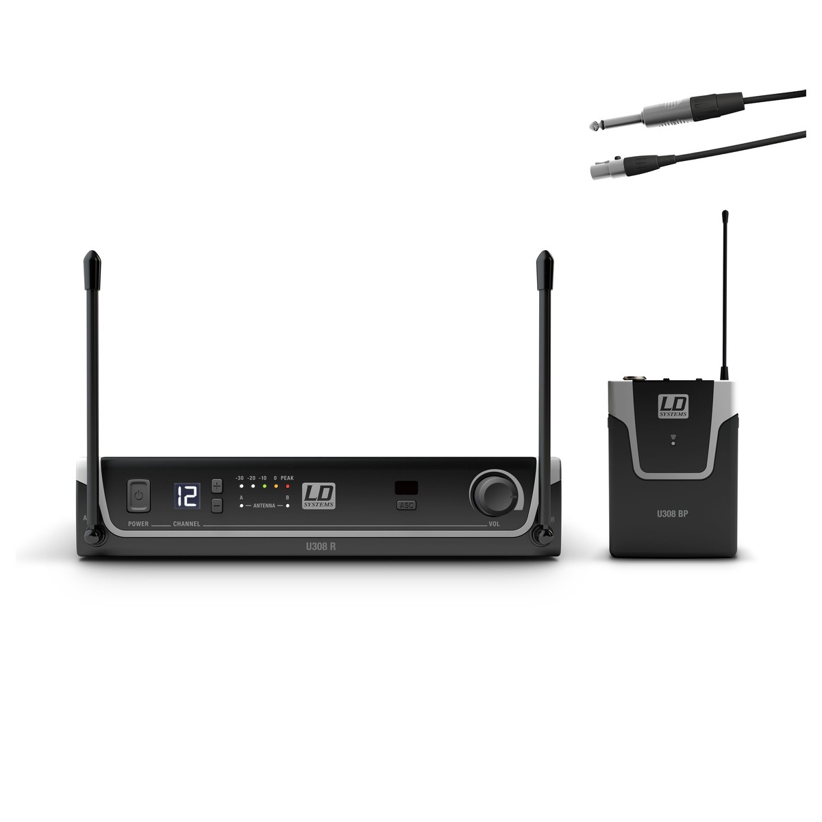 LD Systems U308 BPG Single Transmitter Guitar Wireless System