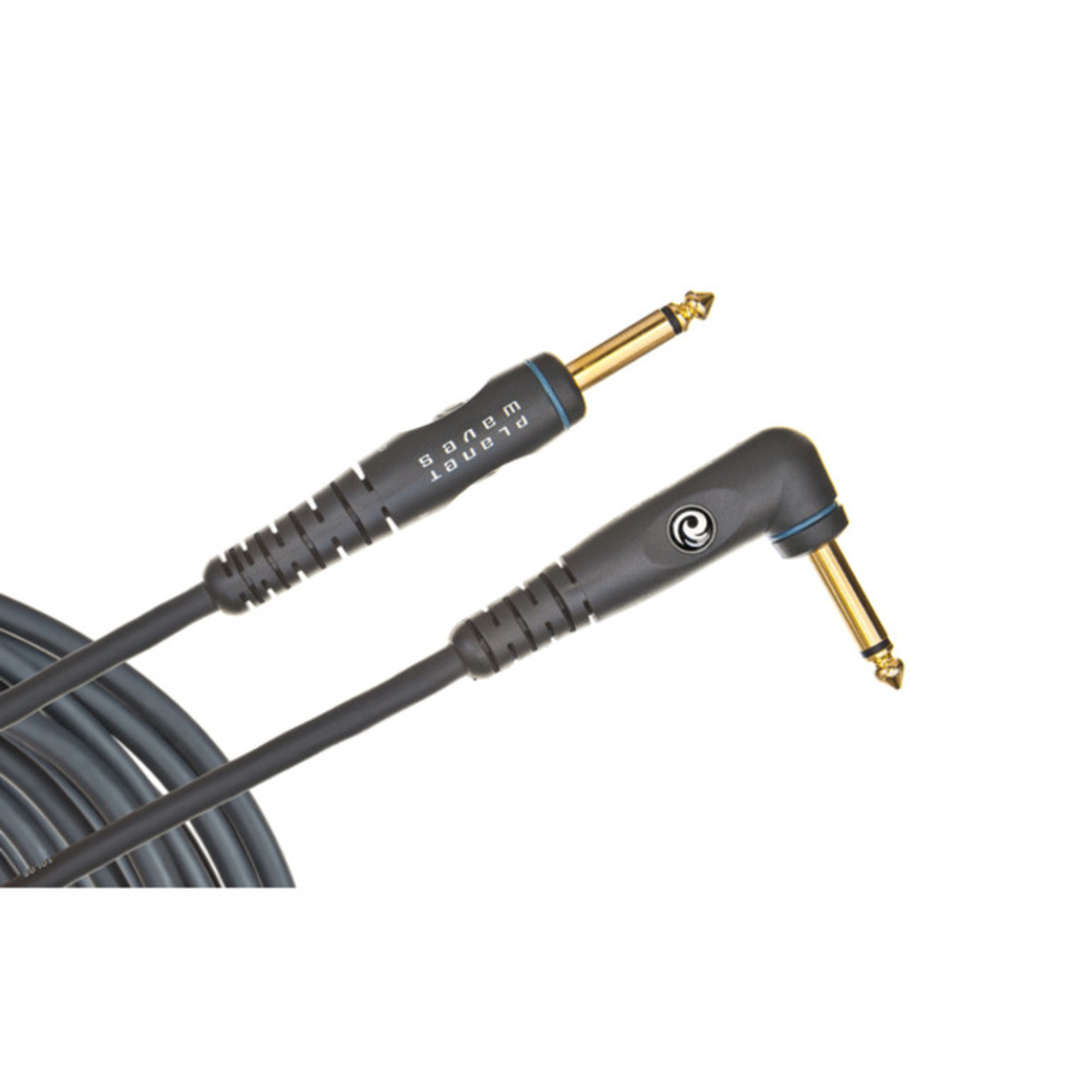 D’Addario Custom Series Instrument Cable, Right Angle, 10ft