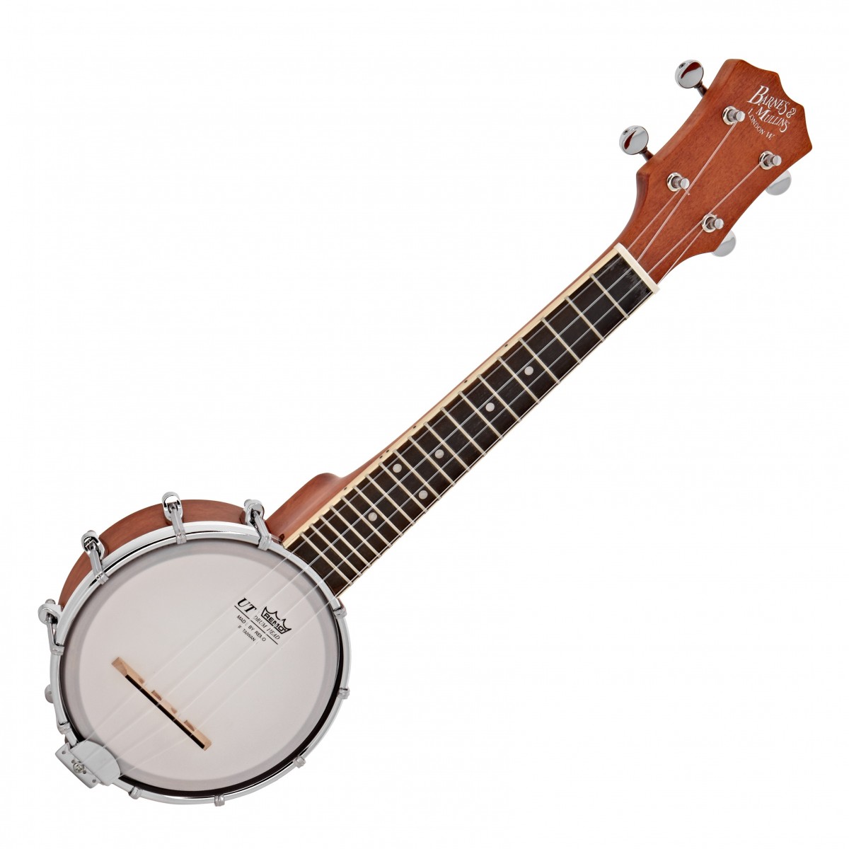Barnes & Mullins UBJ2 Banjo Ukulele, Open Back