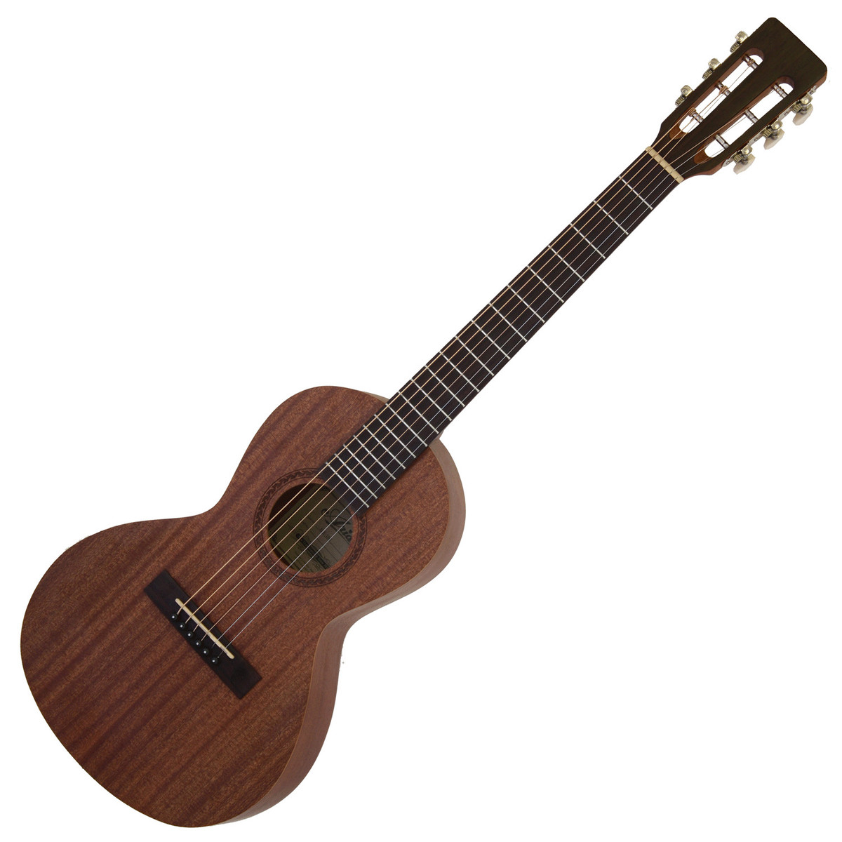 Aria ASA 18H Parlour Mini Acoustic Guitar, Natural