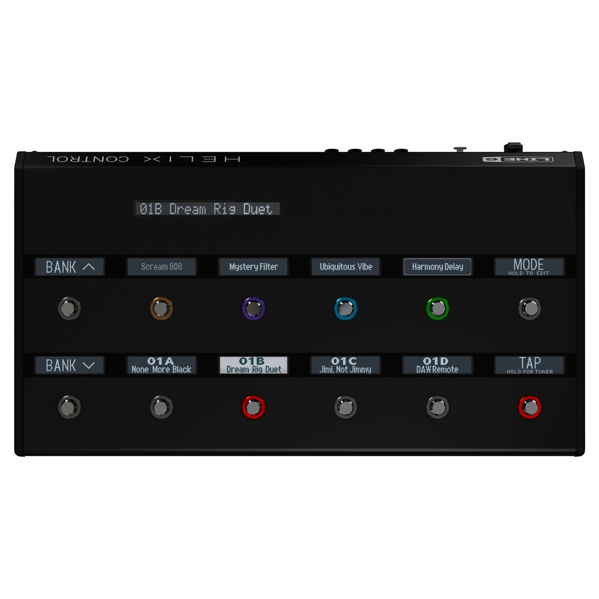 Line 6 Helix Control for Helix Rack