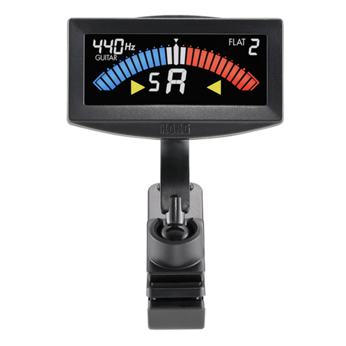 Korg PitchCrow-G Clip-On Tuner, Black