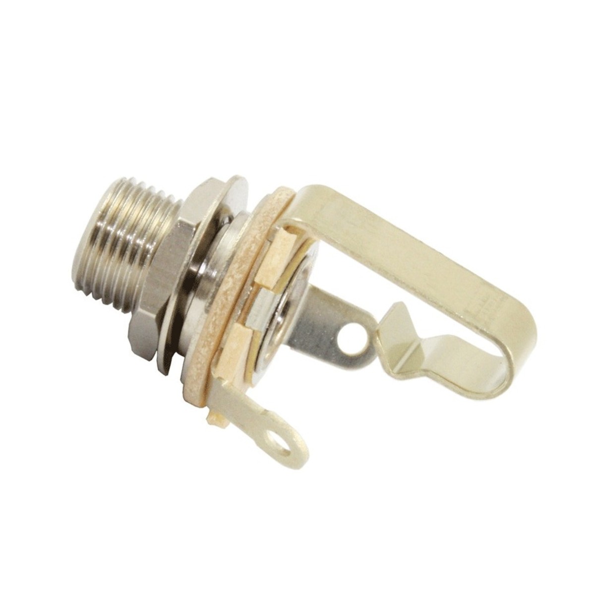 Switchcraft Mono Jack Socket, #11, with 3/8 Inch Threaded Bushing