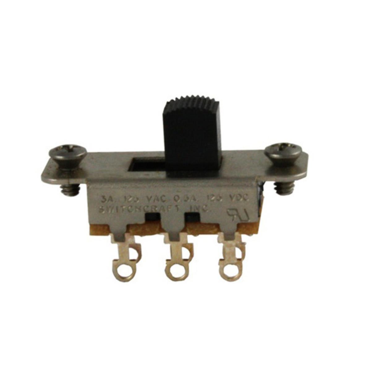 Switchcraft Slide Switch On-On, Black