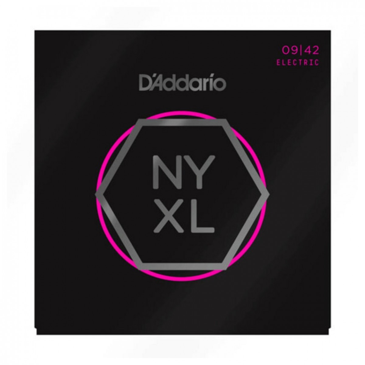D'Addario NYXL0942-3P NYXL Electric Guitar Strings 9-42, 3 Pack