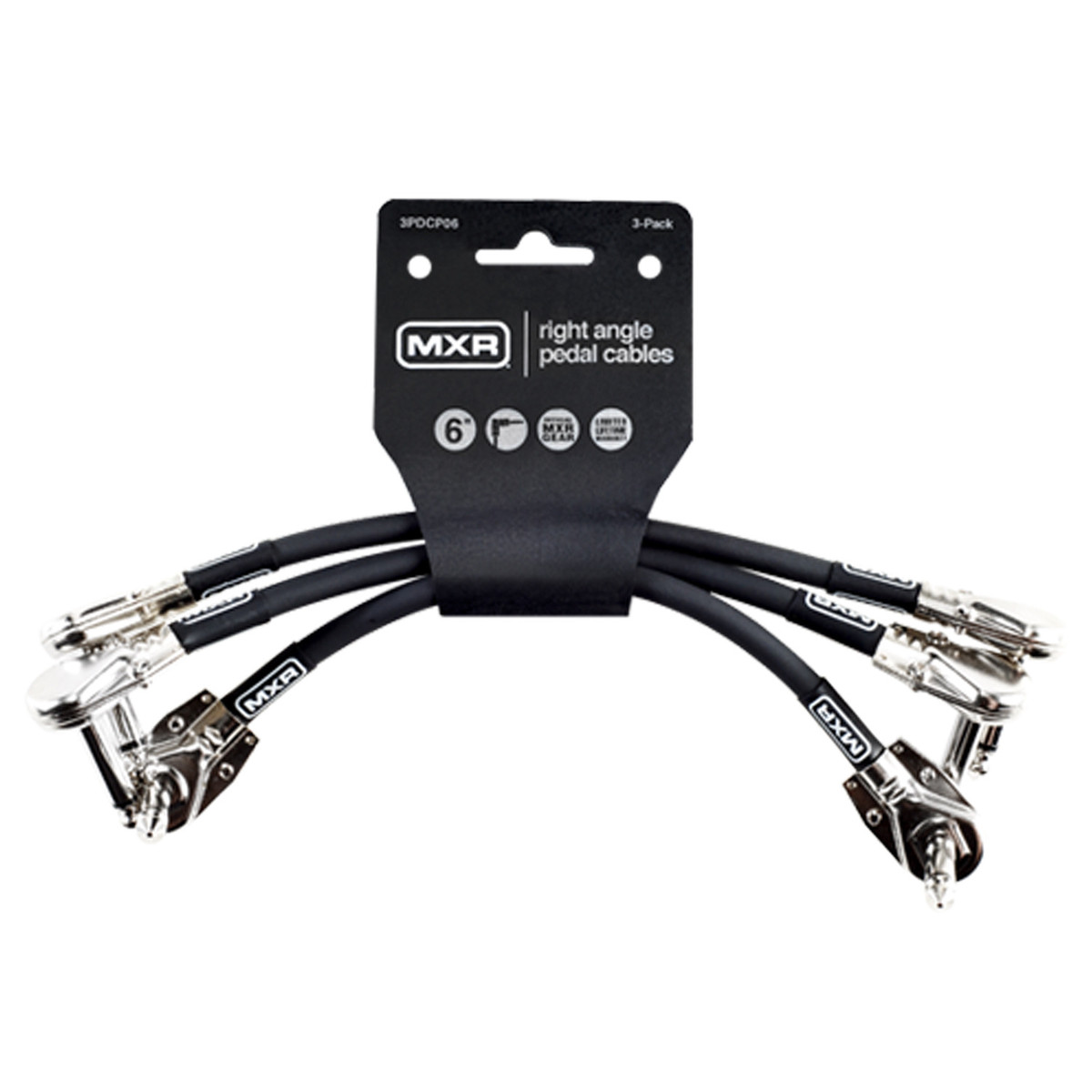 MXR Instrument Patch Cable, 3 Pack