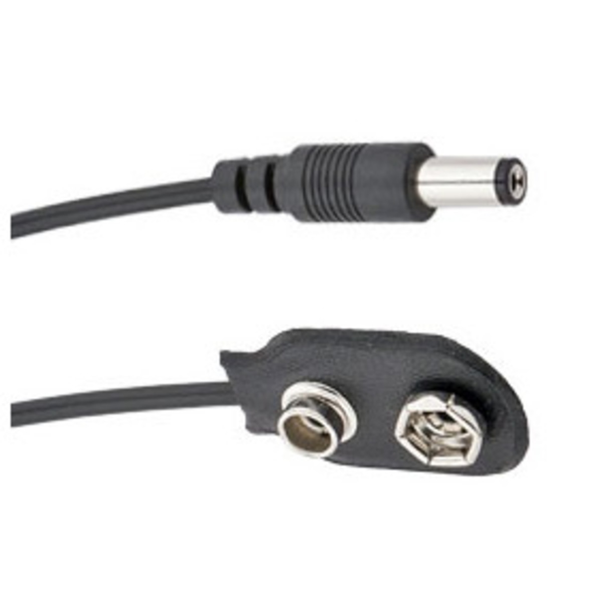 Voodoo Lab Straight Barrel To Battery Snap Cable 18 Inch