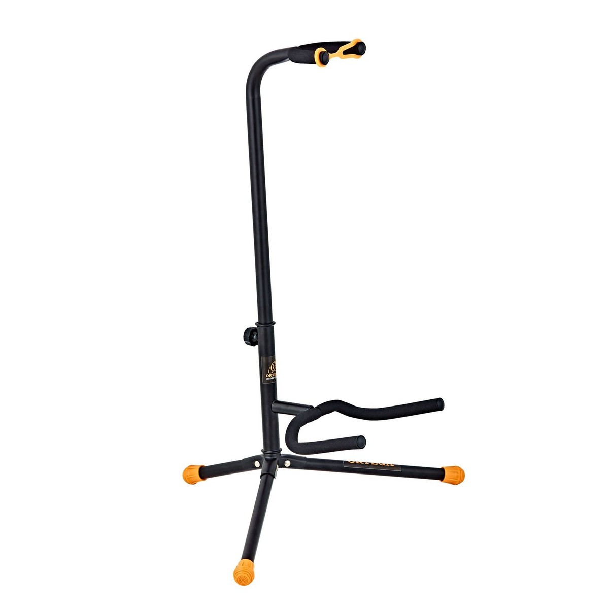 Ortega OGS-1BK Guitar Stand, Orange/Black