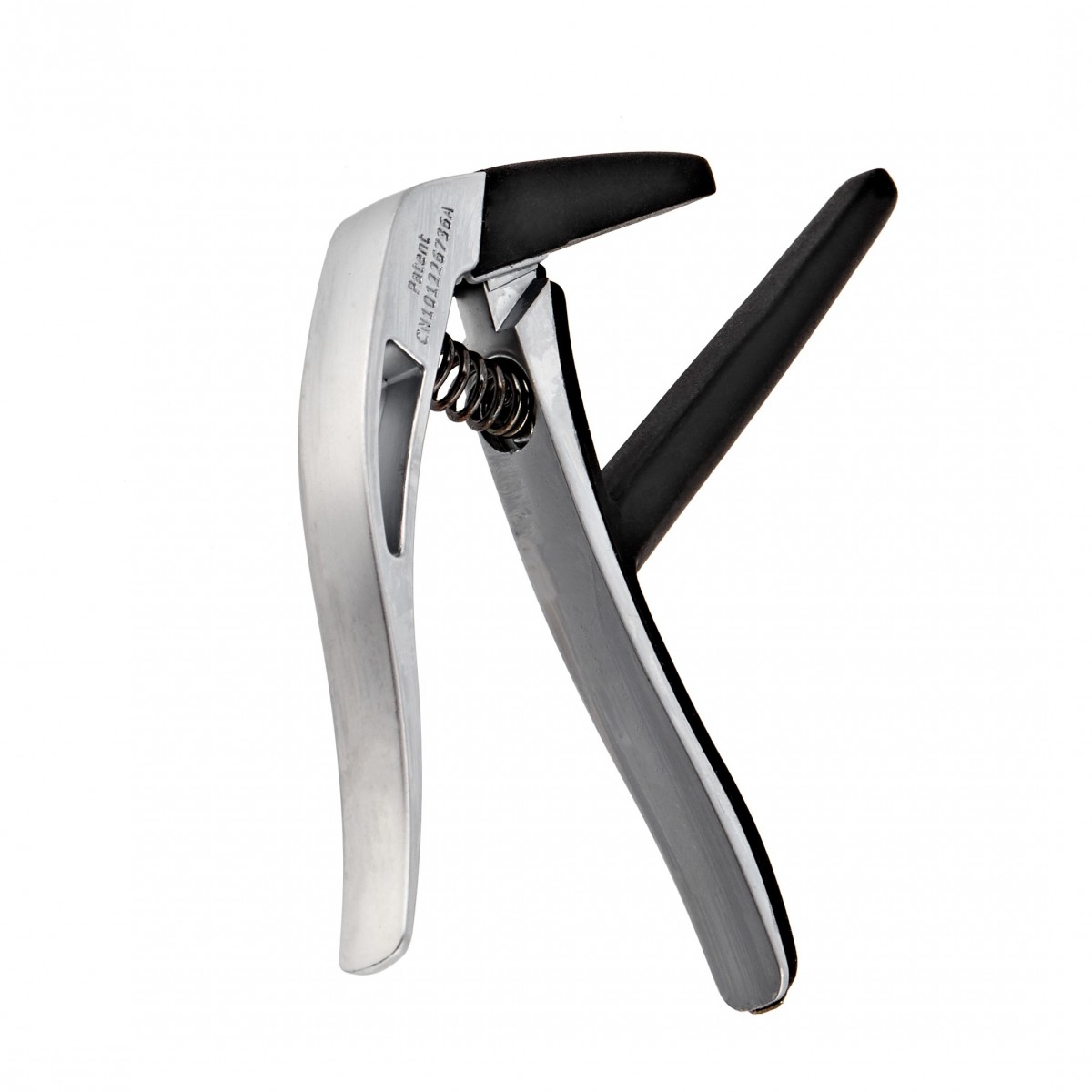 Stagg Flat Trigger Capo Classical Guitar, Chrome