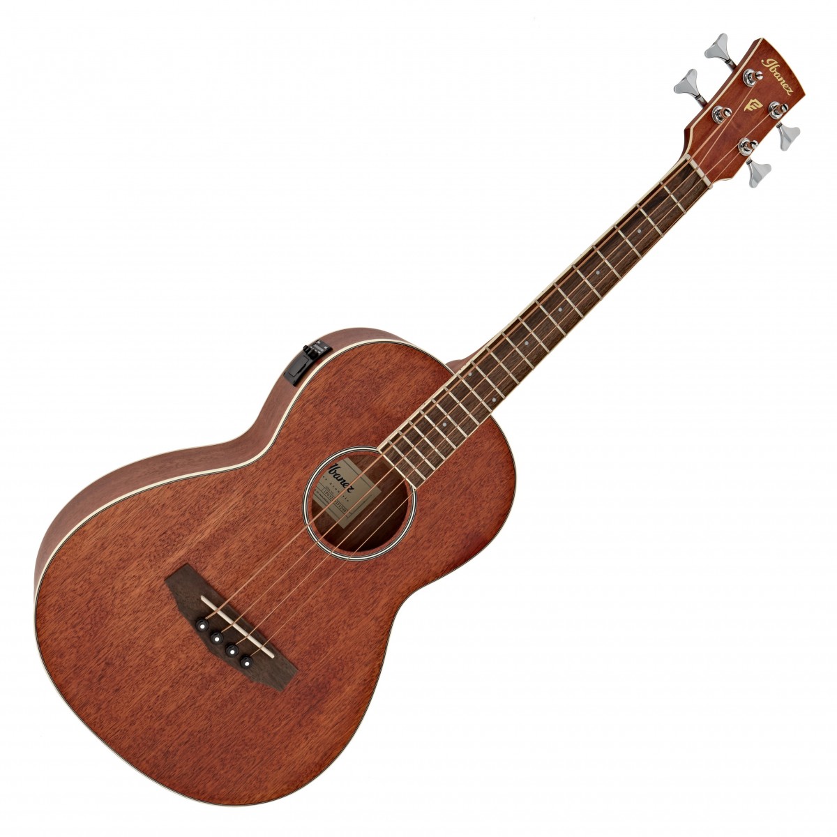 Ibanez PNB14E Electro Acoustic Bass, Open Pore Natural