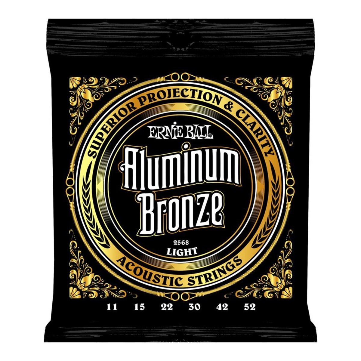 Ernie Ball 2568 Acoustic Guitar Strings, 11-52