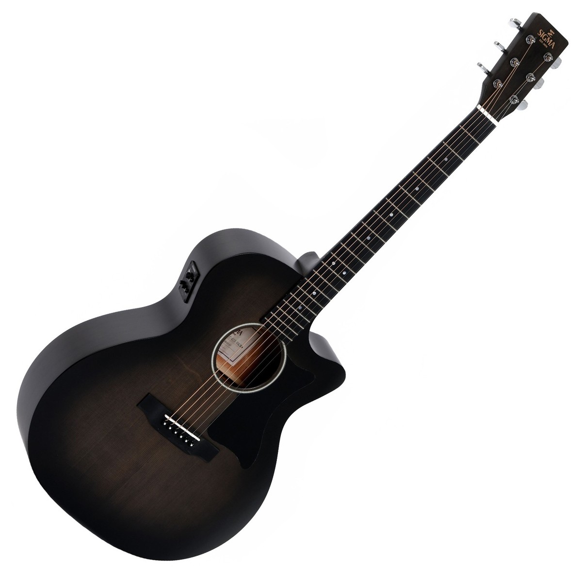 Sigma GMC-STE-BKB Electro Acoustic, Blackburst