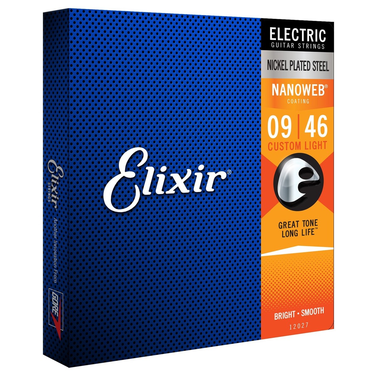 Elixir 12027 NANOWEB Custom Light Strings, 9-46