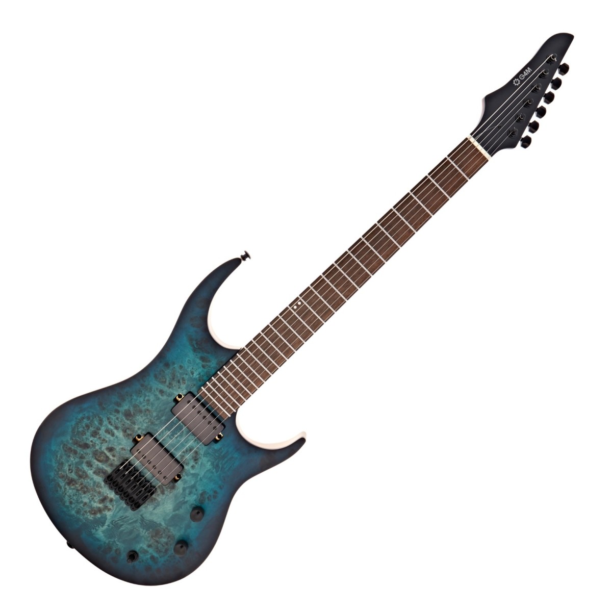 G4M 529 Pro Electric Guitar, Paisley Burl