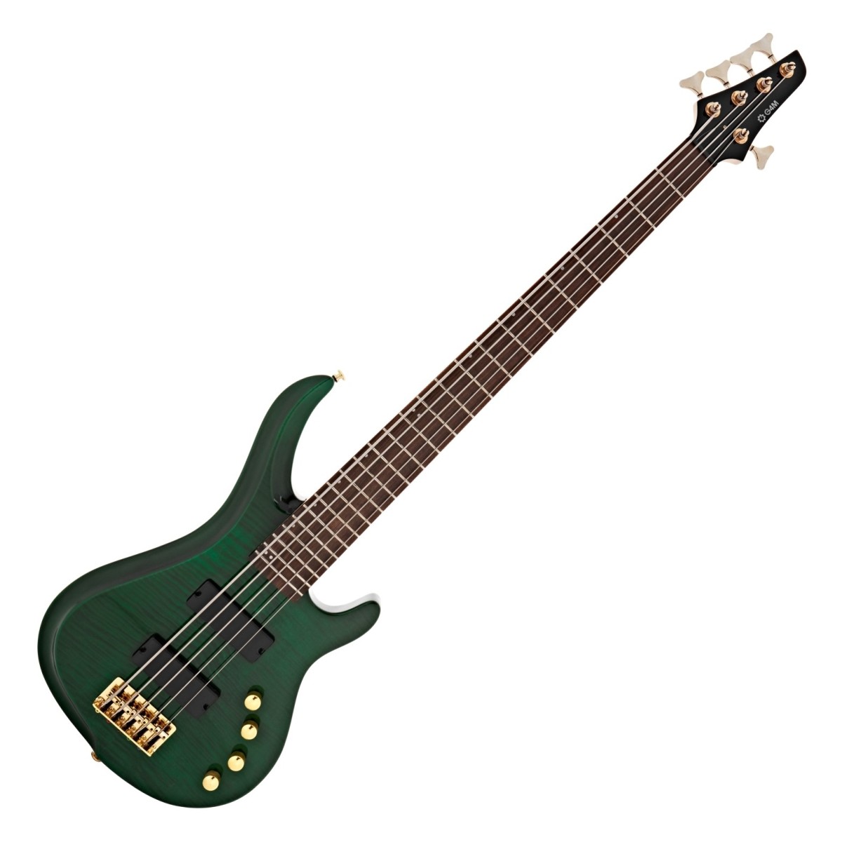 G4M 878 5-String Bass Guitar, Emerald