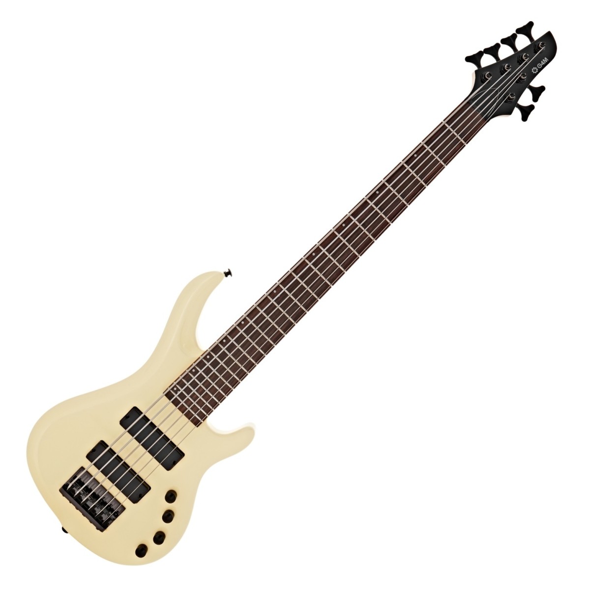 G4M 878 6-String Bass Guitar, Cream