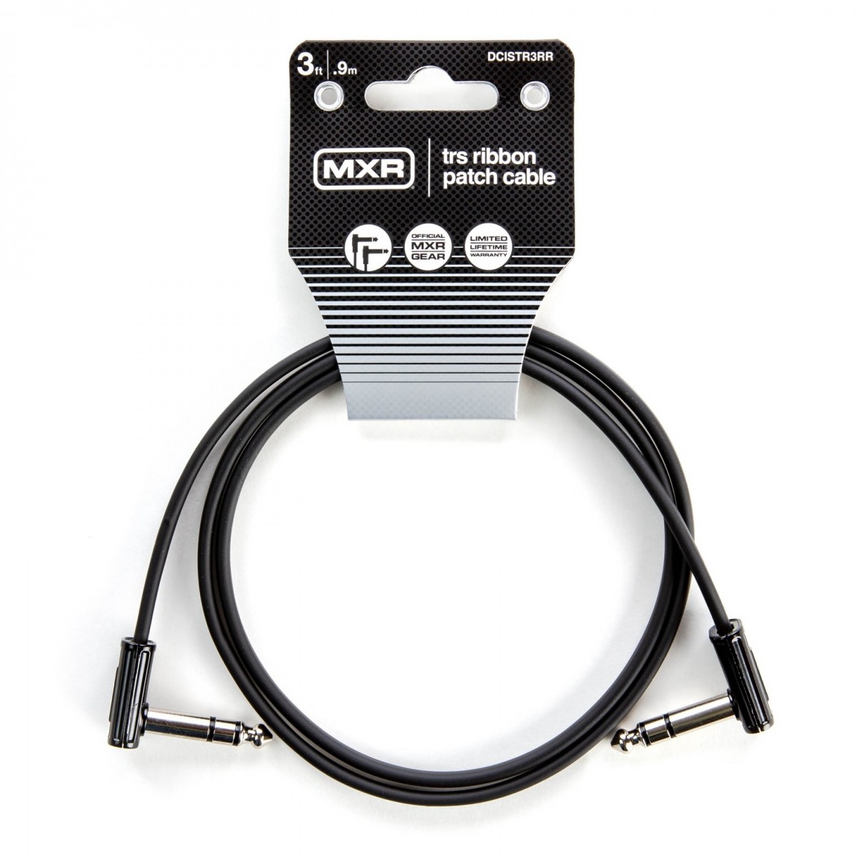 MXR TRS Ribbon Patch Cable, 3ft