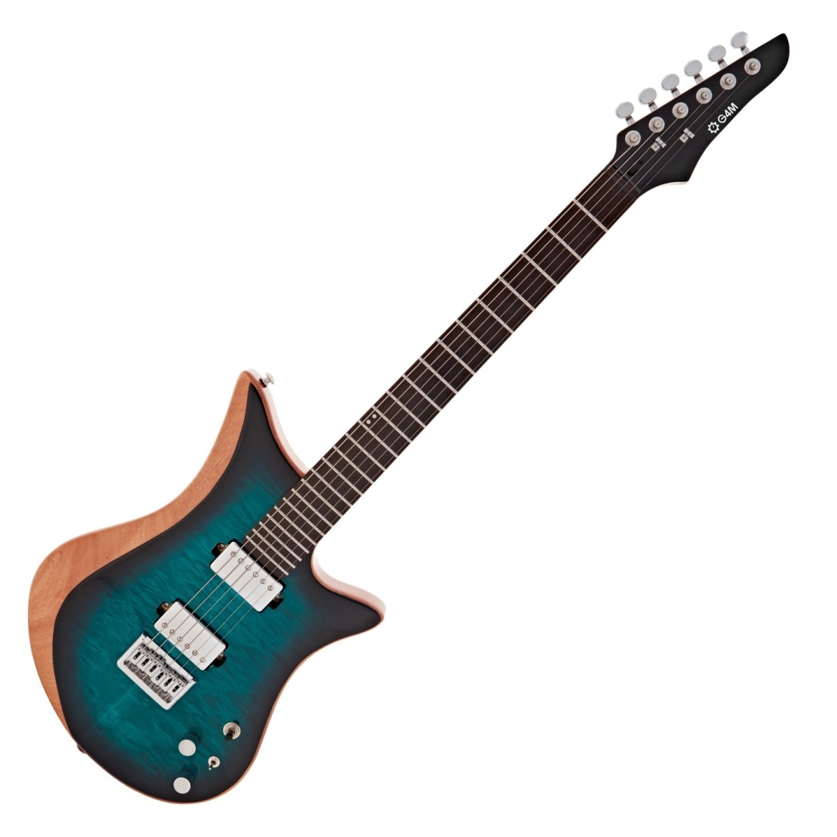G4M 255 Deluxe Electric Guitar, Kingfisher Burst