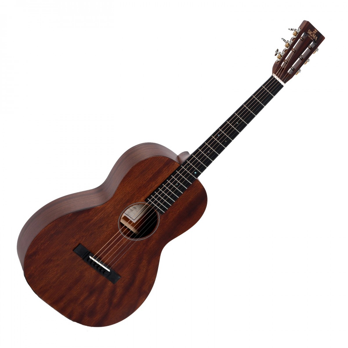 Sigma 00M-15S 00-12 Fret Acoustic Guitar, Natural Satin