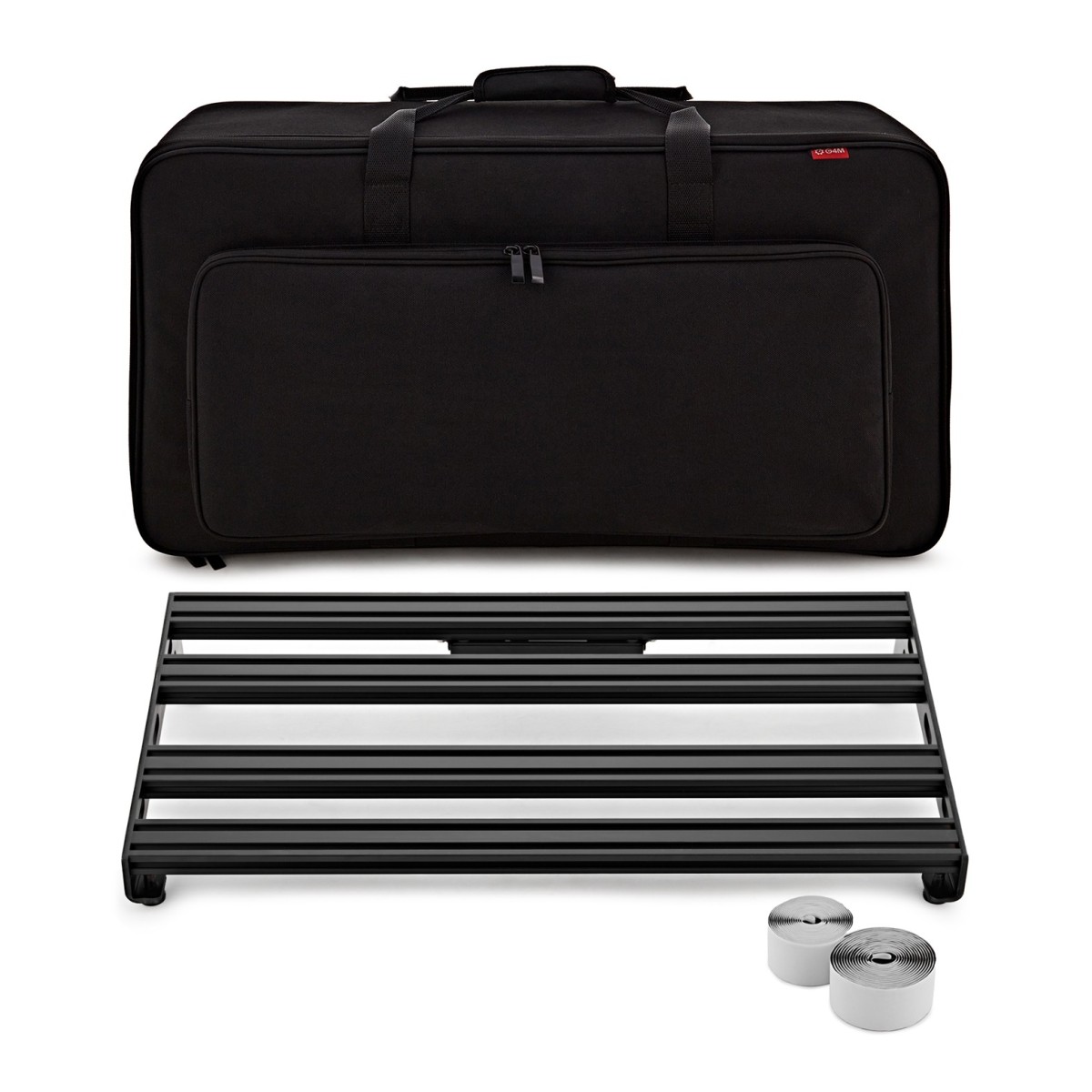 G4M Pedalboard with Integrated Power Supply and Carry Case, Large