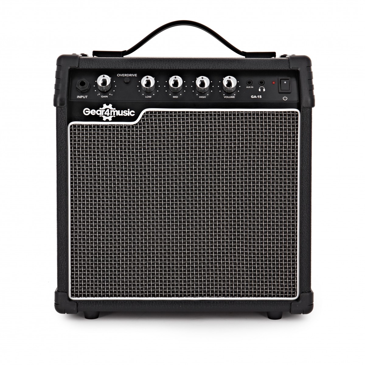 15W Electric Guitar Combo Amplifier by Gear4music
