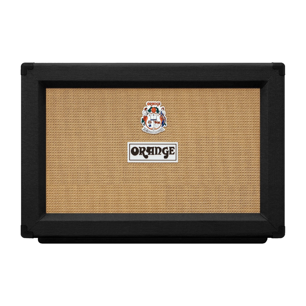 Orange PPC212 2x12 Closed Back Speaker Cab, Black