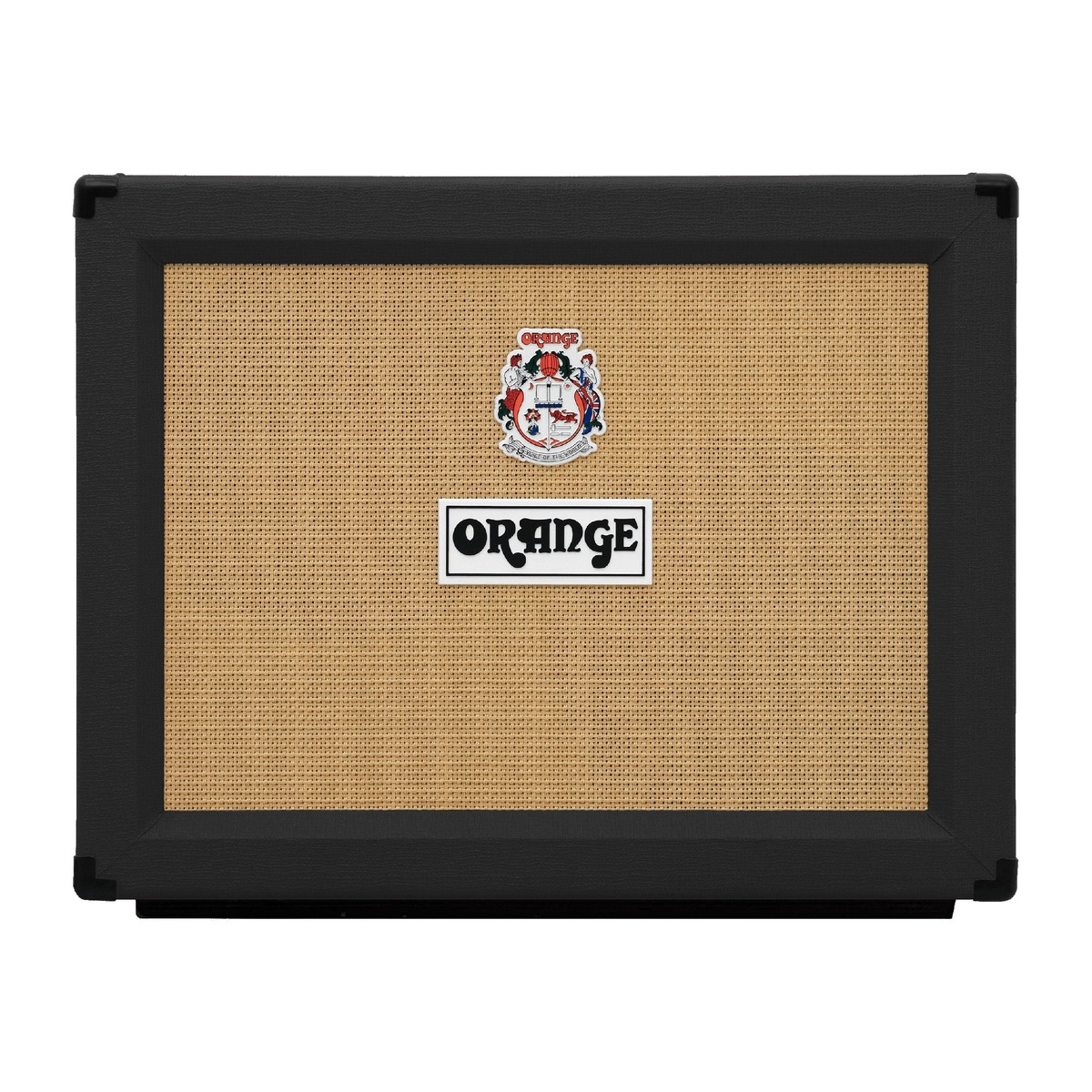 Orange PPC212OB 2x12 Open Back Speaker Cab, Black
