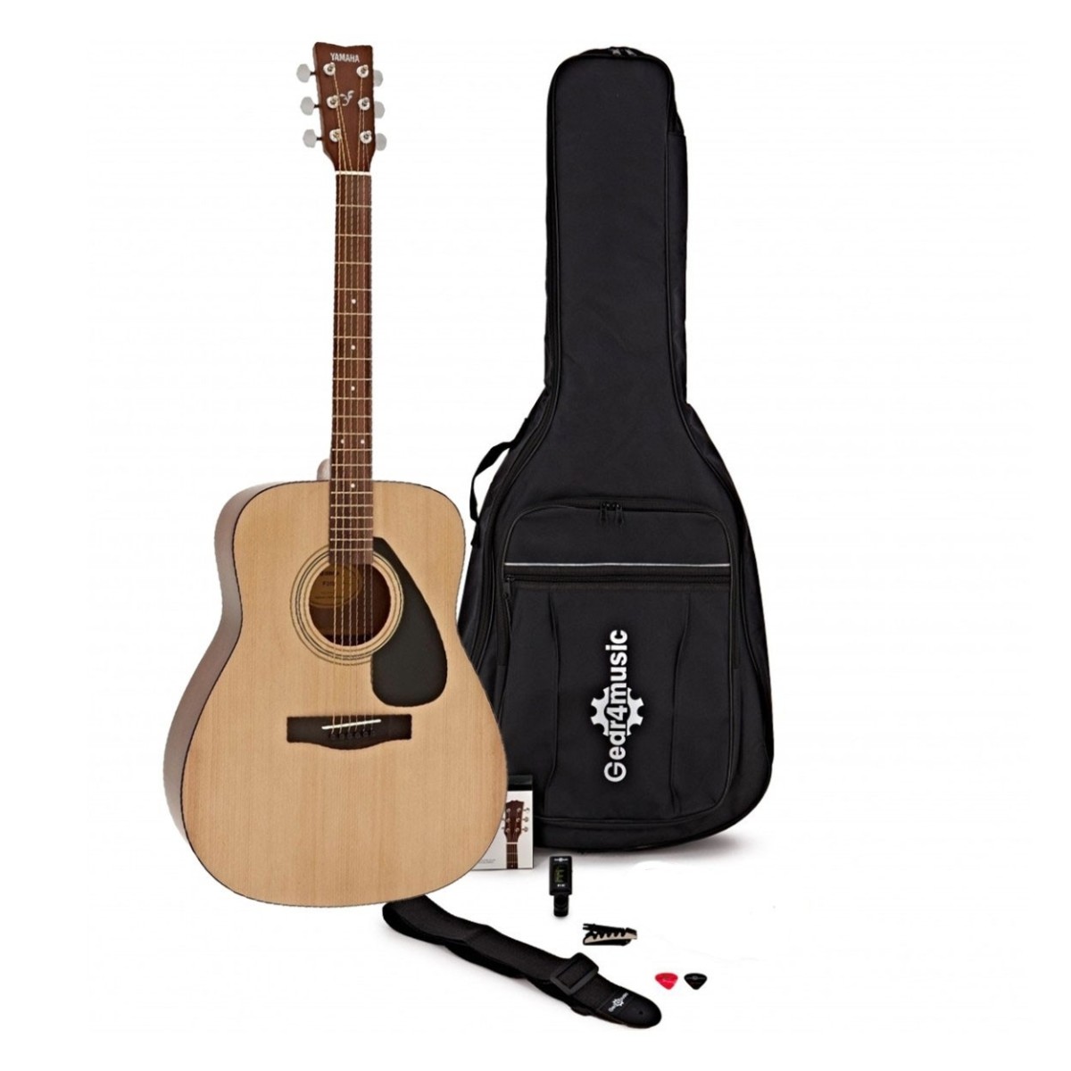Yamaha F310 Acoustic with Gear4music Accessory Pack