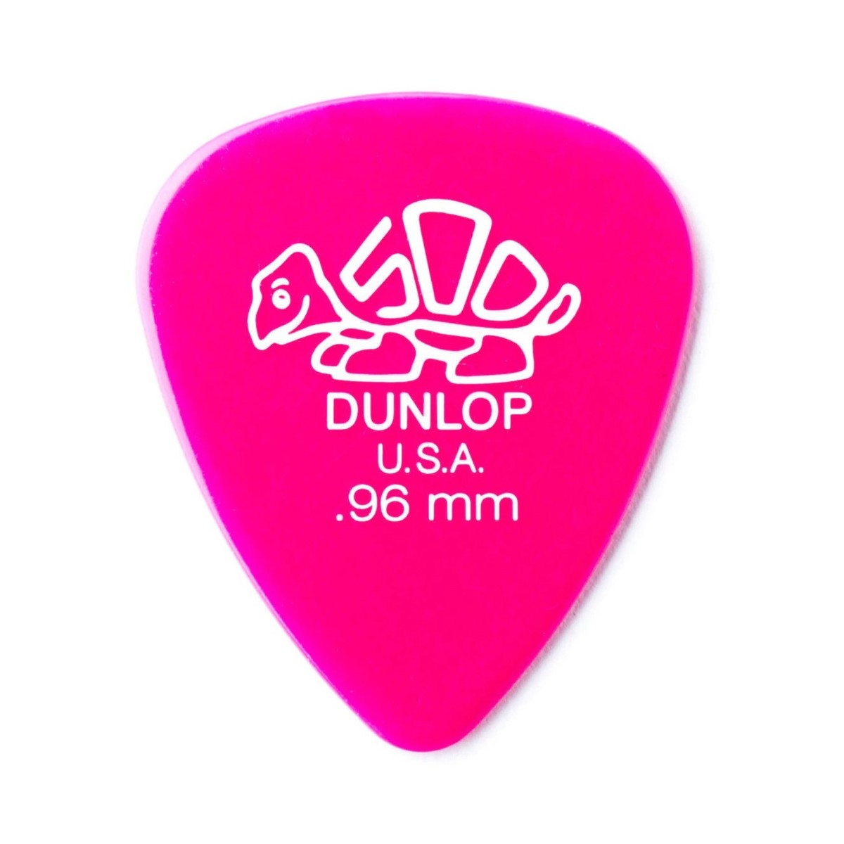 Dunlop 0.96mm Del 500, Dark Pink, Players Pack of 12