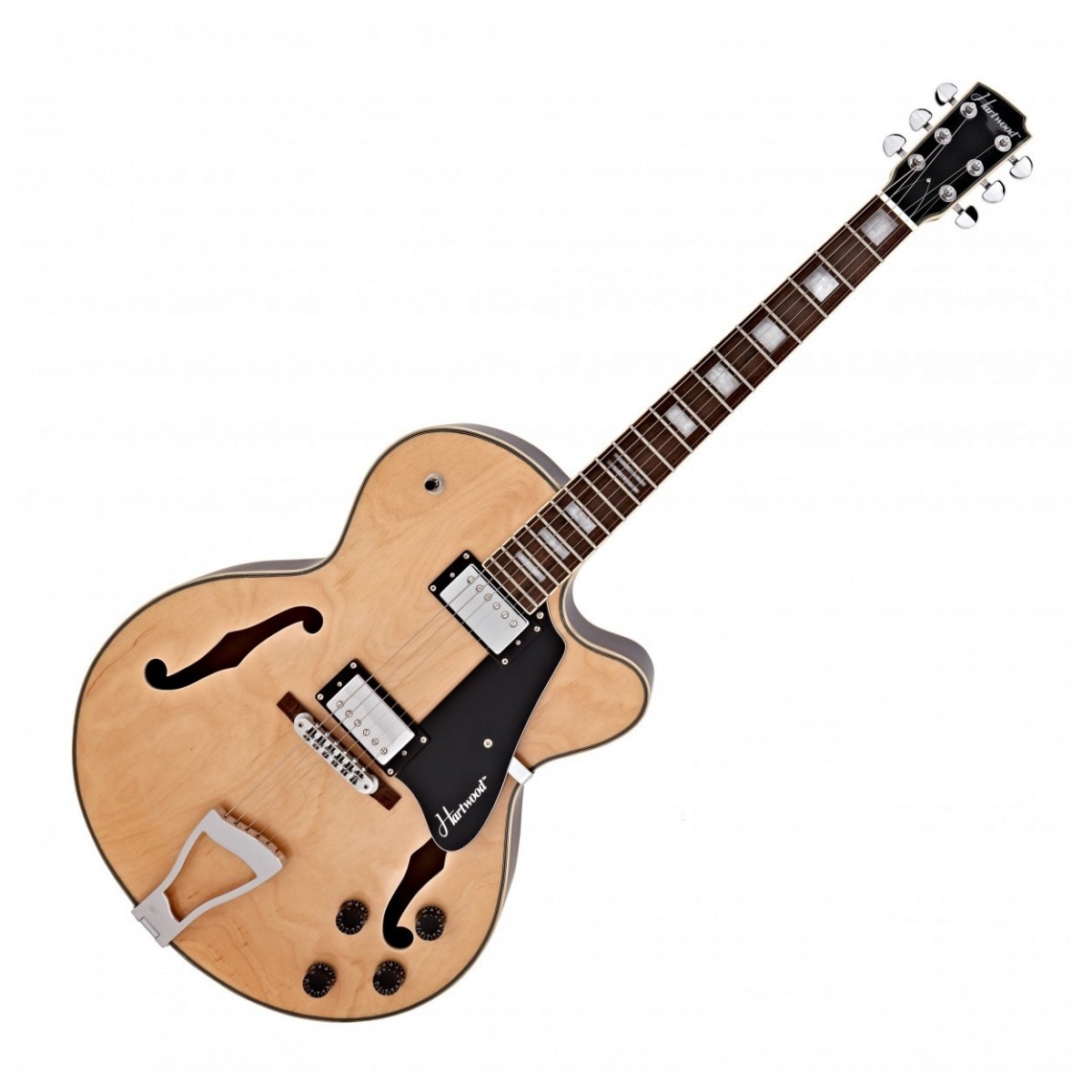 Hartwood Novella Hollowbody Guitar, Natural