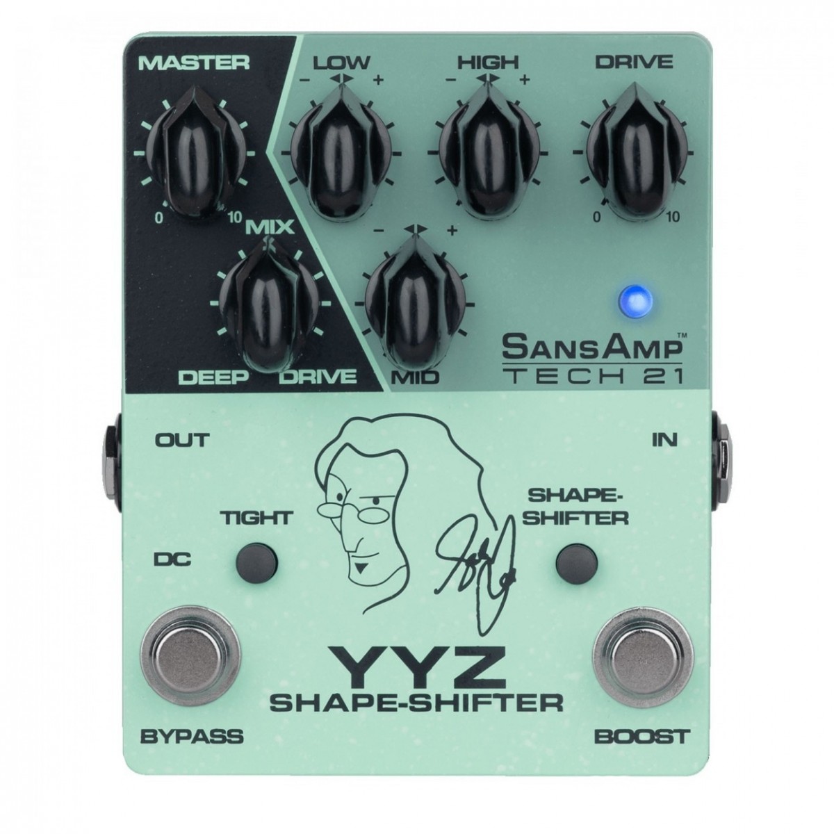 Tech 21 SansAmp Geddy Lee YYZ Shape-Shifter