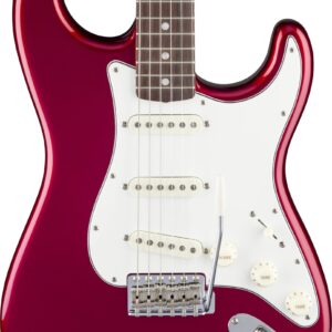 Fender American Vintage II '65 Stratocaster in Candy Apple Red Rosewood Board
