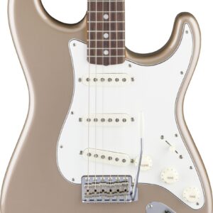 Fender American Vintage II '65 Stratocaster in Shoreline Gold Rosewood Board