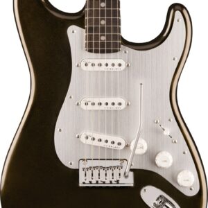 B Stock Fender American Ultra II Stratocaster Ebony Fingerboard Texas Tea 002