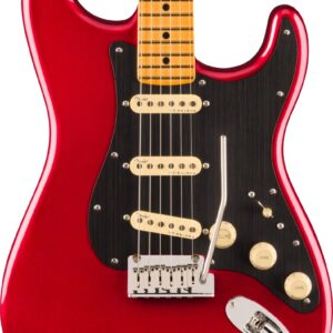 Fender American Ultra II Stratocaster Maple Fingerboard in Sinister Red