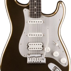 Fender American Ultra II Stratocaster HSS Ebony Fingerboard in Texas Tea