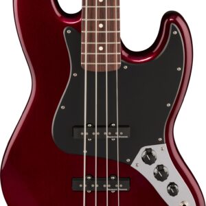 Fender Player II Jazz Bass Guitar in Oxblood, Rosewood Fretboard