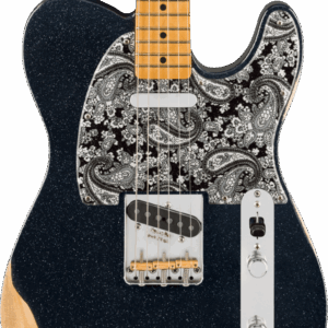 Fender Brad Paisley Road Worn Telecaster in Black Sparkle