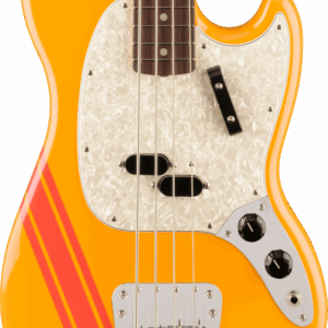 Fender Vintera II '70s Mustang Bass Guitar in Competition Orange
