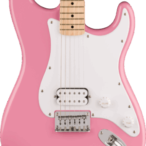 Squier Sonic Stratocaster HT H Electric Guitar in Flash Pink