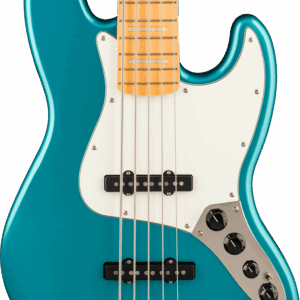 Squier Classic Vibe Active '70s Jazz Bass Guitar V in Ocean Turquoise