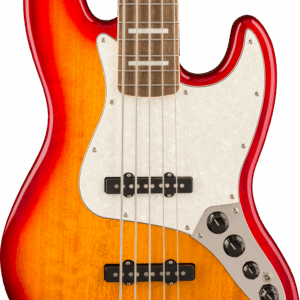 Squier Classic Vibe Active '70s Jazz Bass Guitar V in Sienna Sunburst