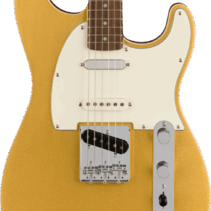 Squier Paranormal Custom Nashville Stratocaster Electric Guitar in Aztec Gold