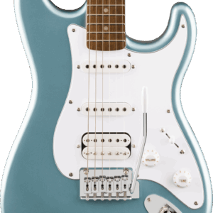 Squier Affinity Series Stratocaster Junior HSS Laurel Fingerboard in Ice Blue Metallic