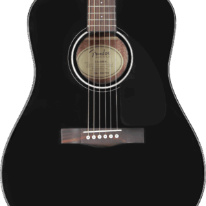 Fender CD 60 V3 Dreadnought Acoustic in Black