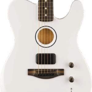 Fender Limited Edition FINNEAS American Acoustasonic Telecaster in Satin Arctic White