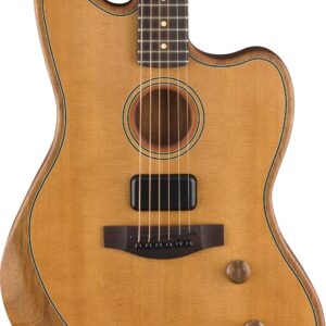 Fender Acoustasonic Standard Jazzmaster in Aged Natural