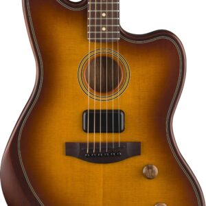 Fender Acoustasonic Standard Jazzmaster in Honey Burst