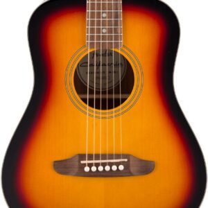 Fender California Standard Redondo Mini Spruce Top Acoustic Guitar in 3-Colour Sunburst